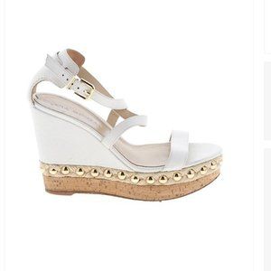 Via Spiga Platform Wedge Sandals